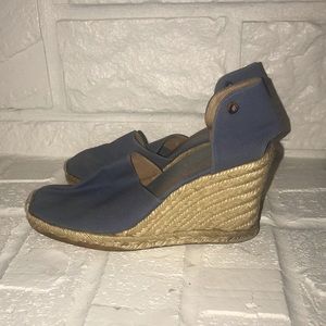 Blue Kate Spade Espadrilles